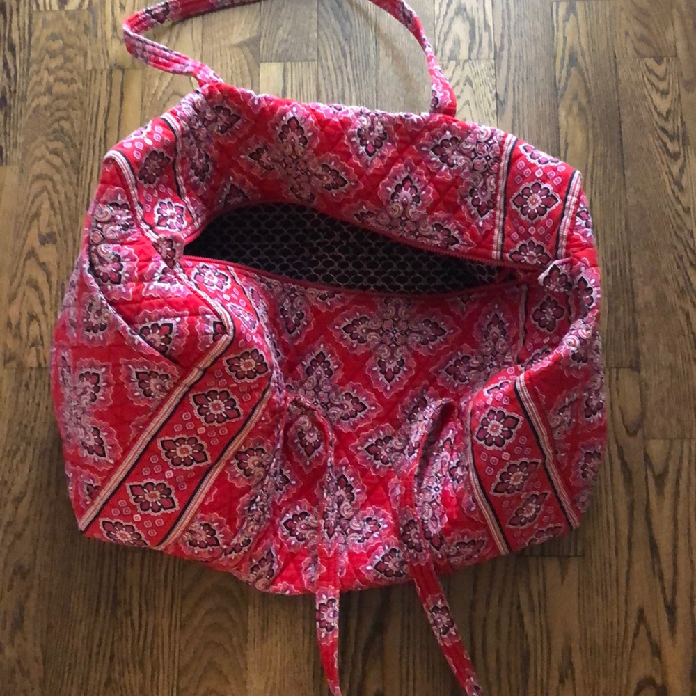 Vera Bradley Frankly Scarlett Large Duffle